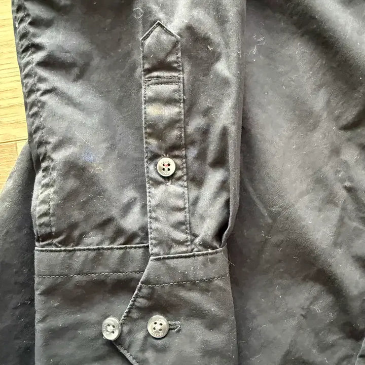 [BUNJANG] Hazzys Black Shirt / 헤지스 블랙 셔츠