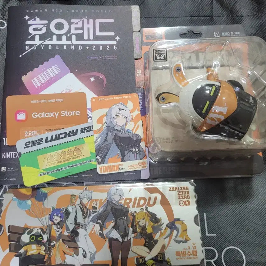 [BUNJANG] Zenless Zone Zero Hoyolab Welcome Kit Iyas Noodles Topper, Photocard / 호요랜드 젠레스 존 제로 zzz 웰컴키트 이아스 누들스토퍼 의현 포토카드