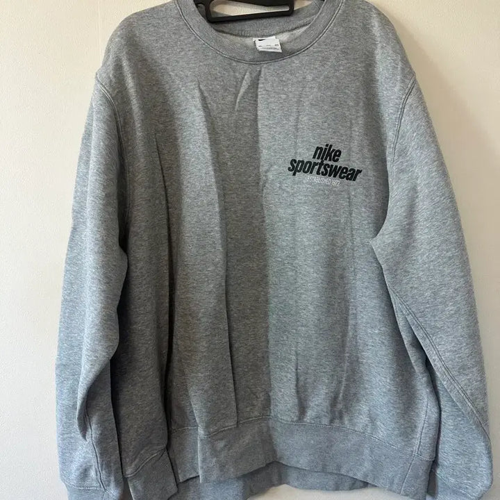 [BUNJANG] Nike Sweatshirt Dark Grey Heather Light / (2XL)나이키  스웨트셔츠 다크 그레이 헤더 라이트