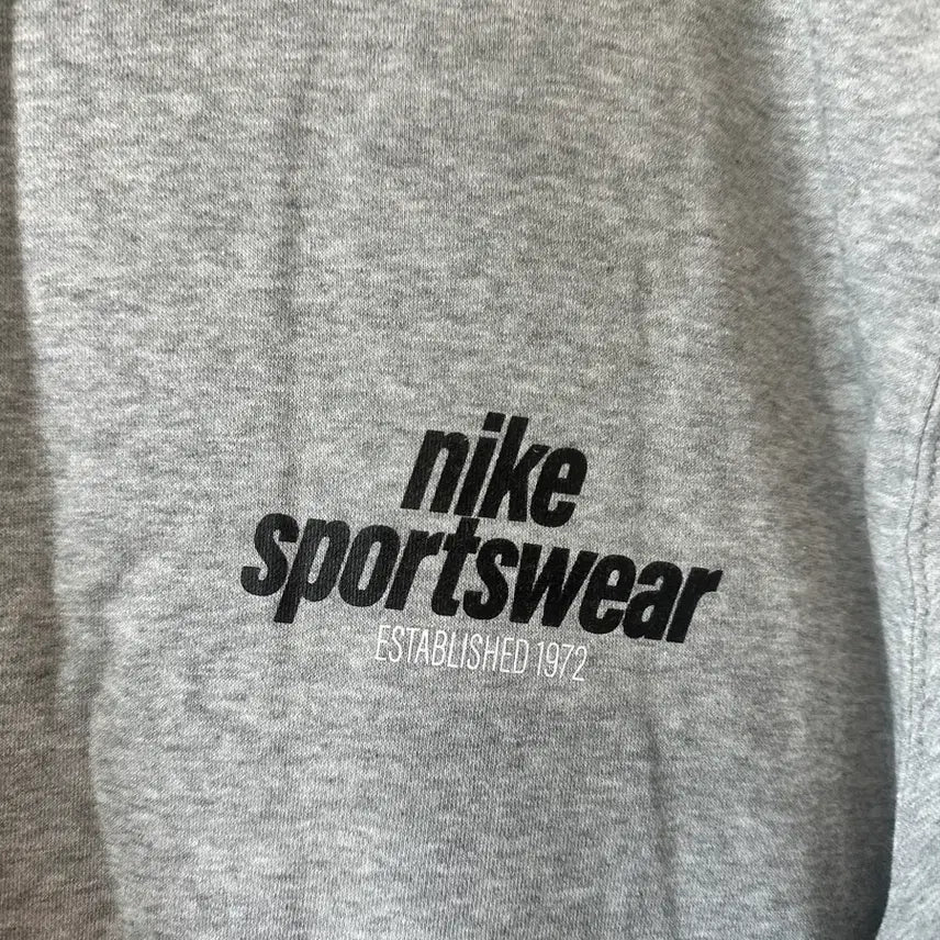 [BUNJANG] Nike Sweatshirt Dark Grey Heather Light / (2XL)나이키  스웨트셔츠 다크 그레이 헤더 라이트