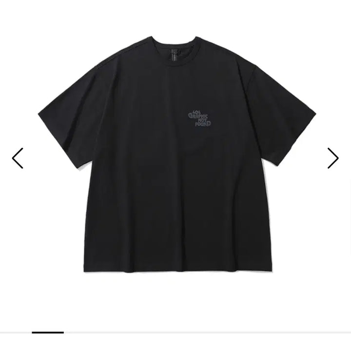 [BUNJANG] Moip 404 GNF T-shirt (Black, Size 3) / 모이프 404 GNF 반팔티 블랙 3사이즈