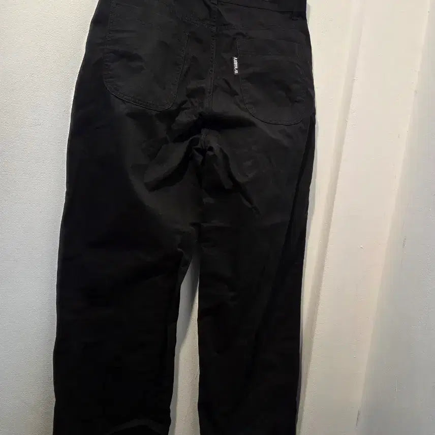 [BUNJANG] Printed Cotton Pants / 블랙 프린팅 패턴 면바지