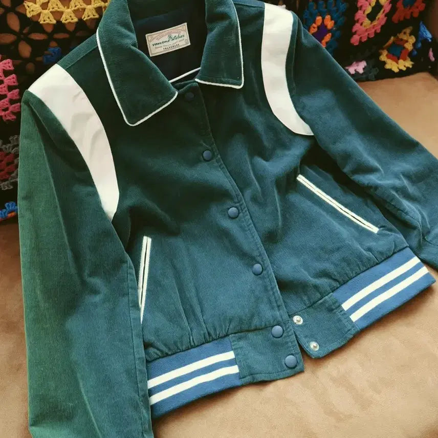 [BUNJANG] Banwon Atelier Varsity Jacket / 반원아틀리에 바시티 자켓
