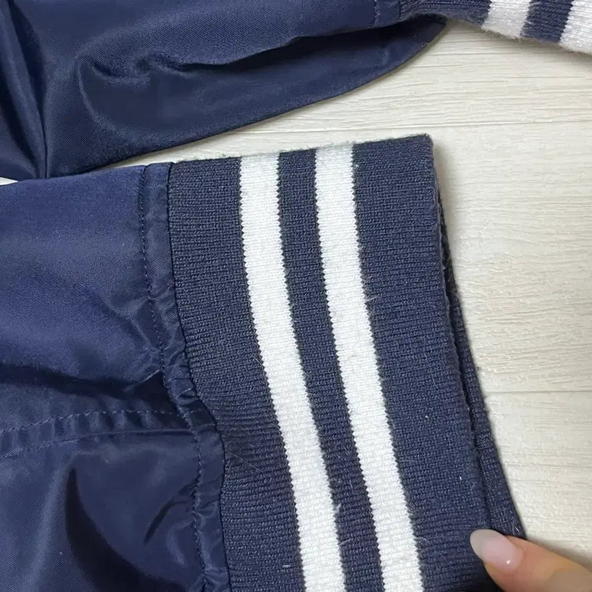 [BUNJANG] Human Made Nylon Stadium Jacket Navy L / 휴먼메이드 나일론 스타디움 자켓 네이비 L