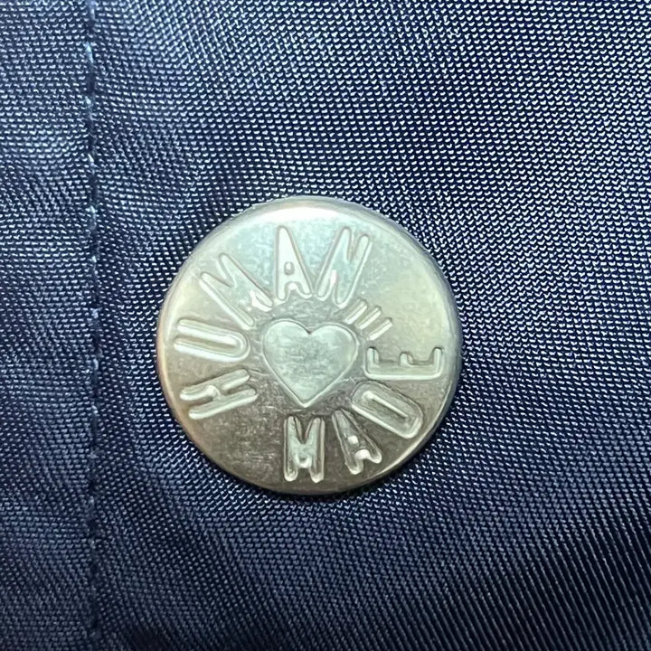 [BUNJANG] Human Made Nylon Stadium Jacket Navy L / 휴먼메이드 나일론 스타디움 자켓 네이비 L