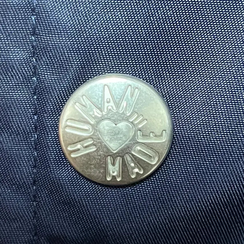 [BUNJANG] Human Made Nylon Stadium Jacket Navy L / 휴먼메이드 나일론 스타디움 자켓 네이비 L