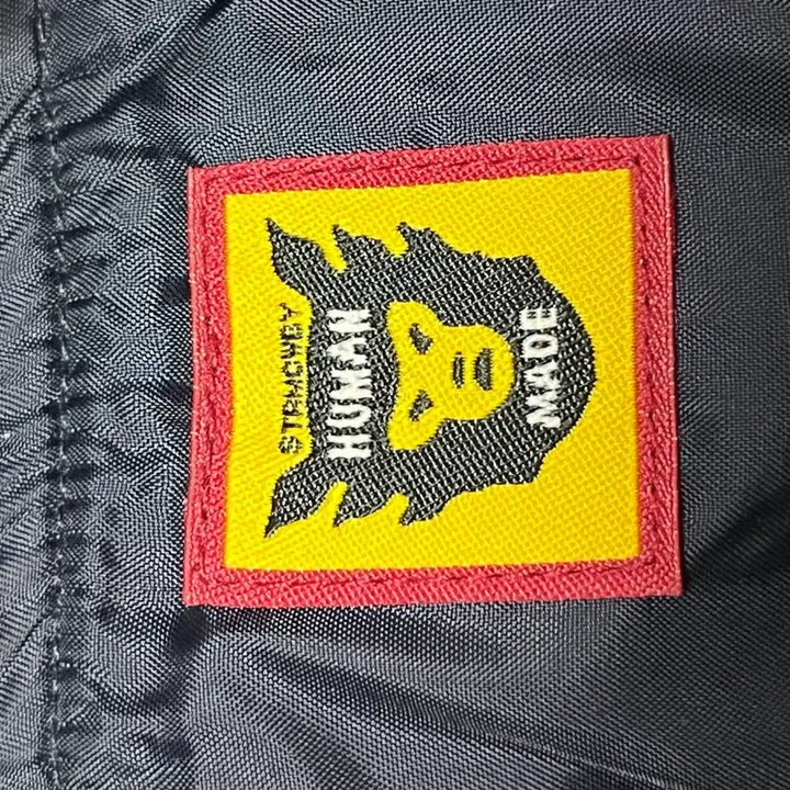 [BUNJANG] Human Made Nylon Stadium Jacket Navy L / 휴먼메이드 나일론 스타디움 자켓 네이비 L