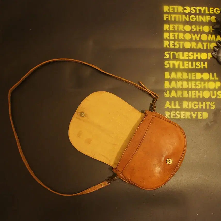 [BUNJANG] Crossbody Bag / 495크로스가방 크로스백 가죽백 가죽가방 빈티지가방 여자가방 여자백