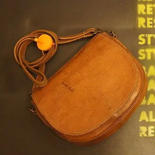 [BUNJANG] Crossbody Bag / 495크로스가방 크로스백 가죽백 가죽가방 빈티지가방 여자가방 여자백