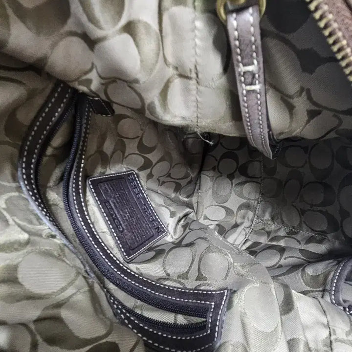 [BUNJANG] Coach Suede Hobo Bag Brown / 코치 스웨이드 호보백 브라운