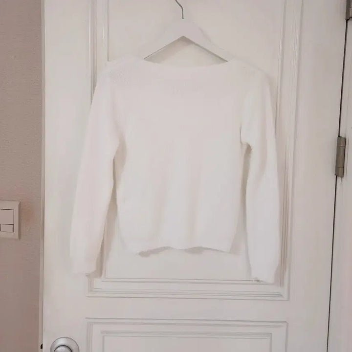 [BUNJANG] Gold Angora Knit Top / (빠른배송/고급미/보송) 금장 사선 앙고라 골지 니트 2color