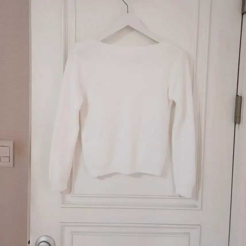 [BUNJANG] Gold Angora Knit Top / (빠른배송/고급미/보송) 금장 사선 앙고라 골지 니트 2color
