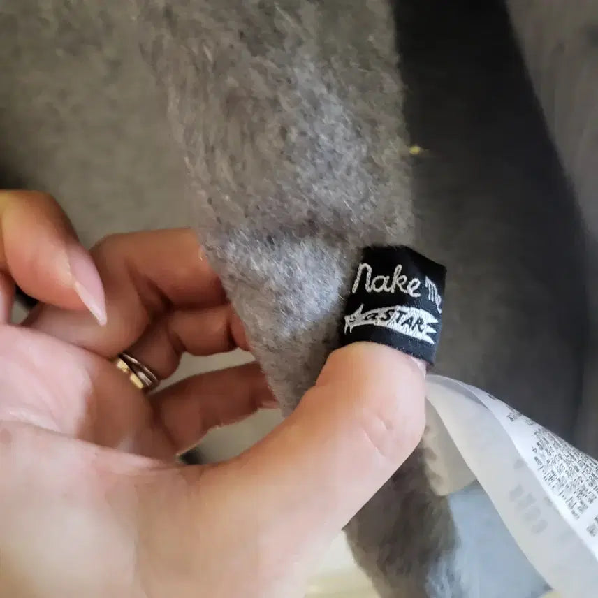 [BUNJANG] Make Me A Star Gray Long Vest / Make Me A Star 회색 롱 조끼 베스트 포켓 디자인