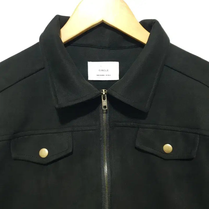 [BUNJANG] F_M0839 Cropped Suede Jacket / 여성 스웨이드 크롭 자켓 F_M0839