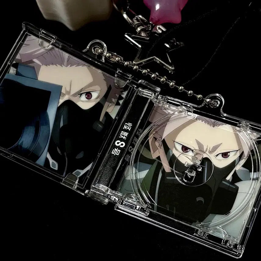 [BUNJANG] Kaiju No. 8 Narumi Gen Acrylic CD Keyring / [괴수 8호]  NFC 나루미 겐 양면 아크릴 CD 키링