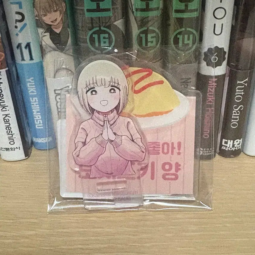 [BUNJANG] Mochizuki-yan Acrylic Ramen Stopper / 폭식너무좋아 모치즈키양 아크릴라면스토퍼