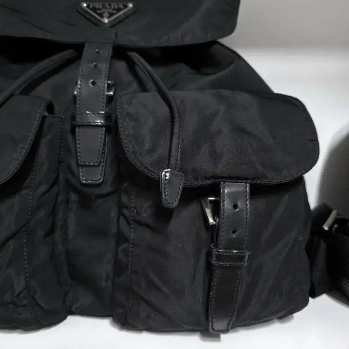 [BUNJANG] Prada Two-Pocket Nylon Backpack Medium / 정품 프라다 투포켓 나일론 백팩 미듐