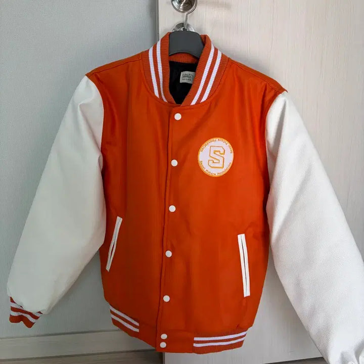 [BUNJANG] Orange Stadium Jacket L / [미착용] 오렌지 스타디움 자켓 과잠 L