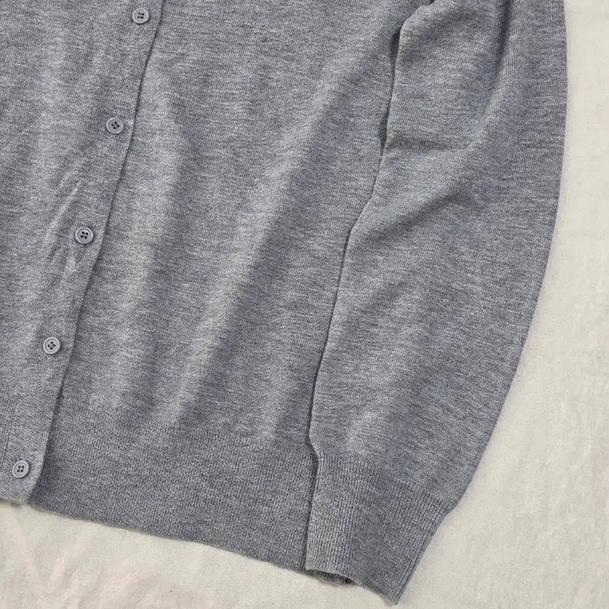 [BUNJANG] Basic Collar Knit Cardigan / 모리걸 베이직 카라 니트 가디건 일본빈티지