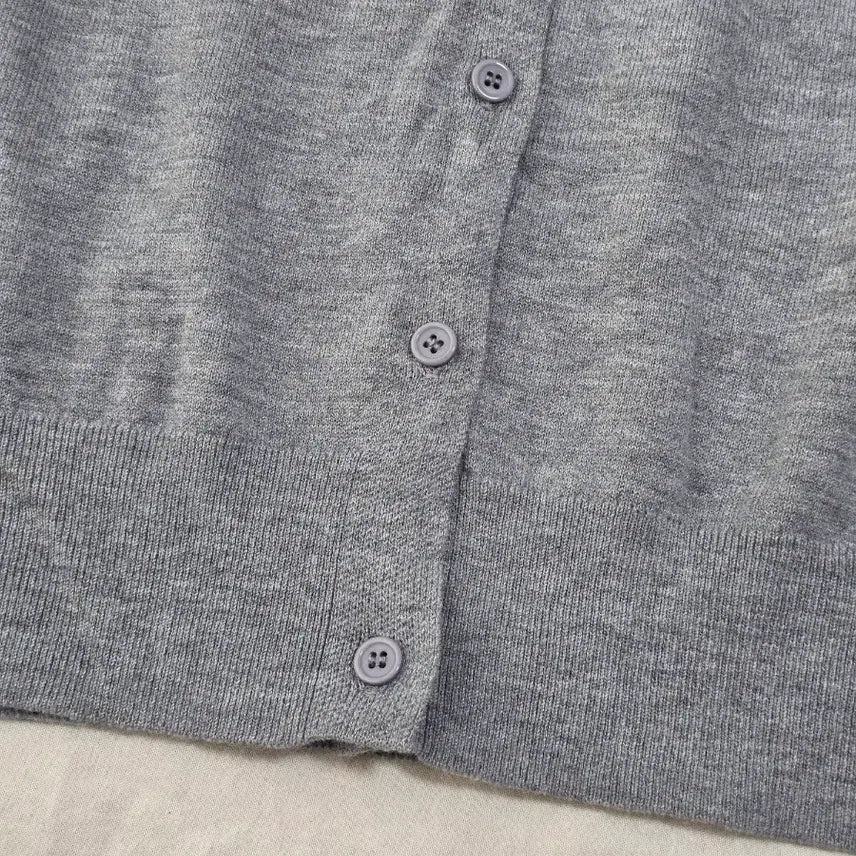 [BUNJANG] Basic Collar Knit Cardigan / 모리걸 베이직 카라 니트 가디건 일본빈티지