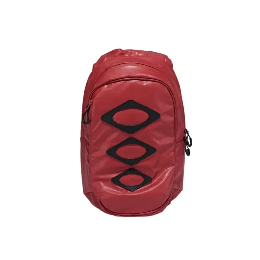 [BUNJANG] Mischief Rhombus Mini Backpack Red / 미스치프 롬버스 미니 백팩 레드