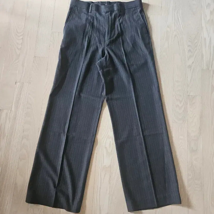 [BUNJANG] Branded Stripe Slacks / [30] 브랜디드 스트라이프 슬랙스