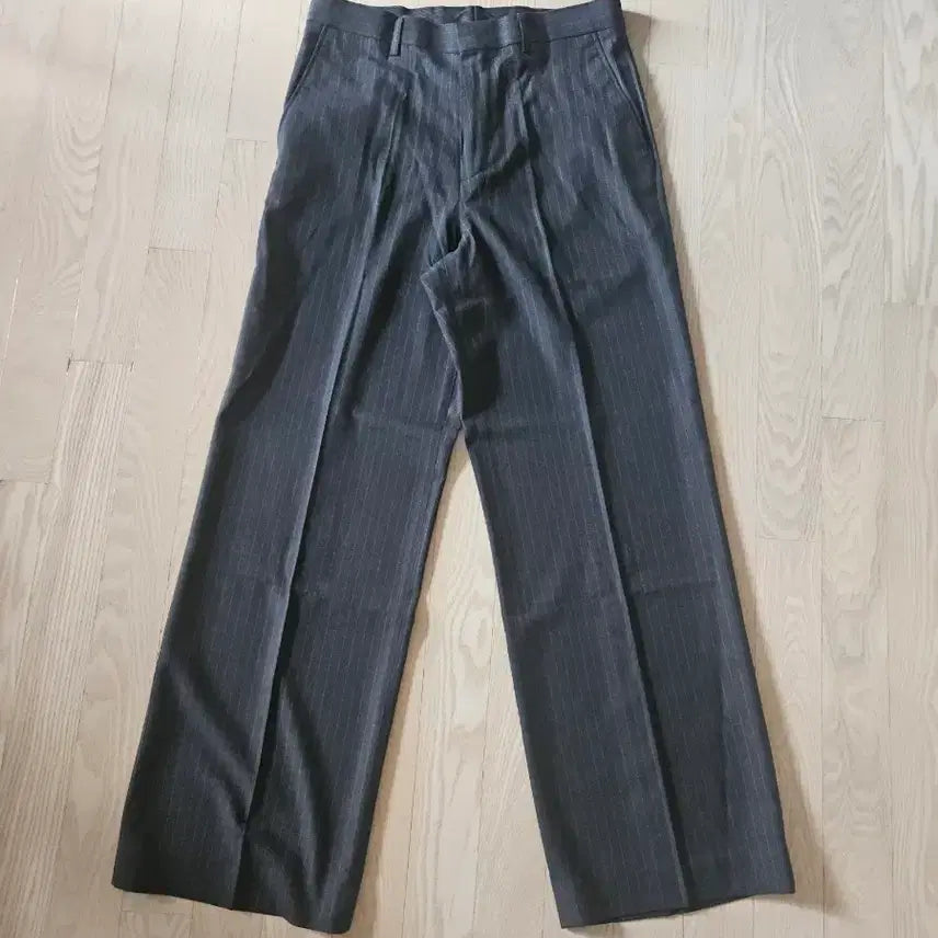 [BUNJANG] Branded Stripe Slacks / [30] 브랜디드 스트라이프 슬랙스