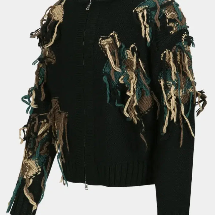 [BUNJANG] Anderson Bell CAMOUFLAGE ZIP-UP CARDIGAN / 앤더슨벨 CAMOUFLAGE ZIP-UP CARDIGAN(새상품)