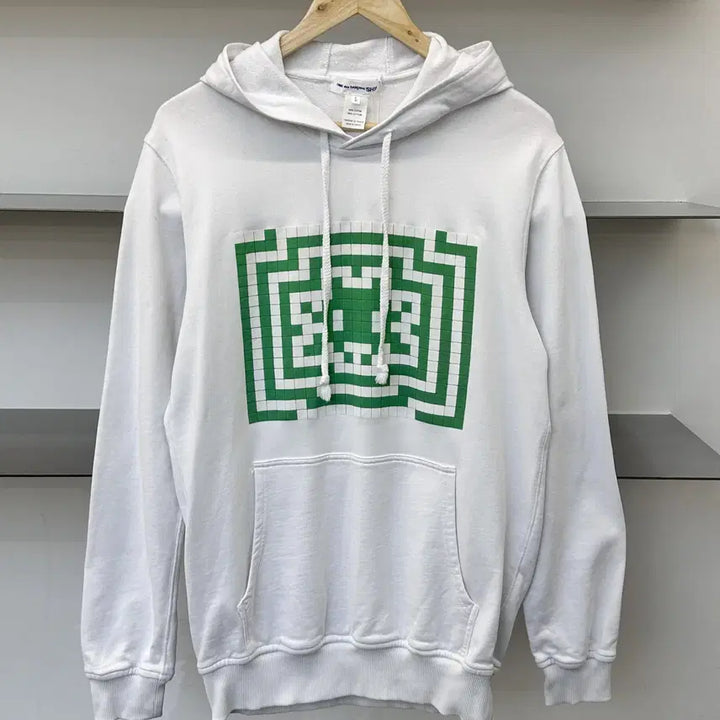 [BUNJANG] Comme des Garcons 22SS Invader Pixel Art Hoodie / 꼼데가르송 셔츠 22ss 인베이더 픽셀 아트 후드티