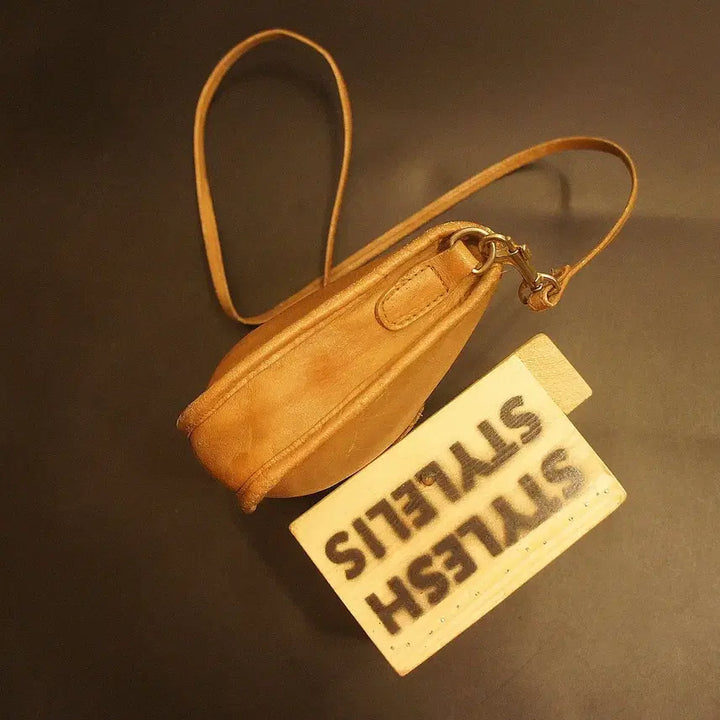 [BUNJANG] Crossbody Bag / 497크로스가방 크로스백 미니가방 미니백 가죽백 가죽가방 빈티지가방