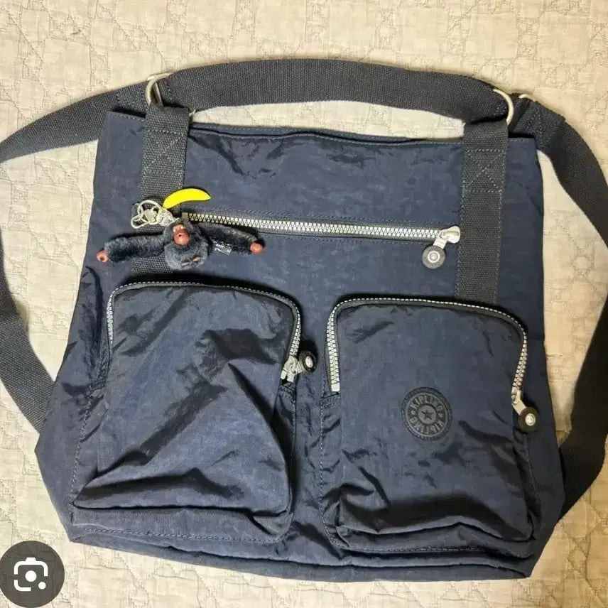 [BUNJANG] Kipling Navy Backpack / 키플링 네이비 백팩