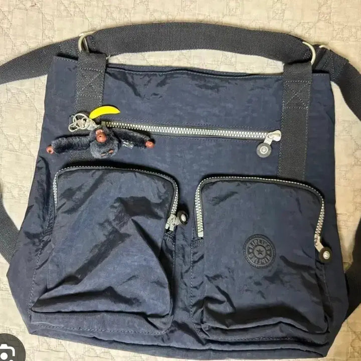 [BUNJANG] Kipling Navy Backpack / 키플링 네이비 백팩