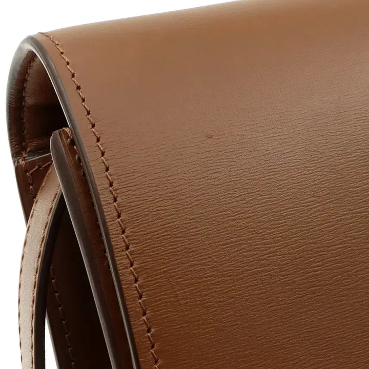 [BUNJANG] Celine Classic Box Medium Shoulder Bag / 셀린느 카멜 카프스킨 클래식 박스 미듐 숄더백 189173DLS.04FG