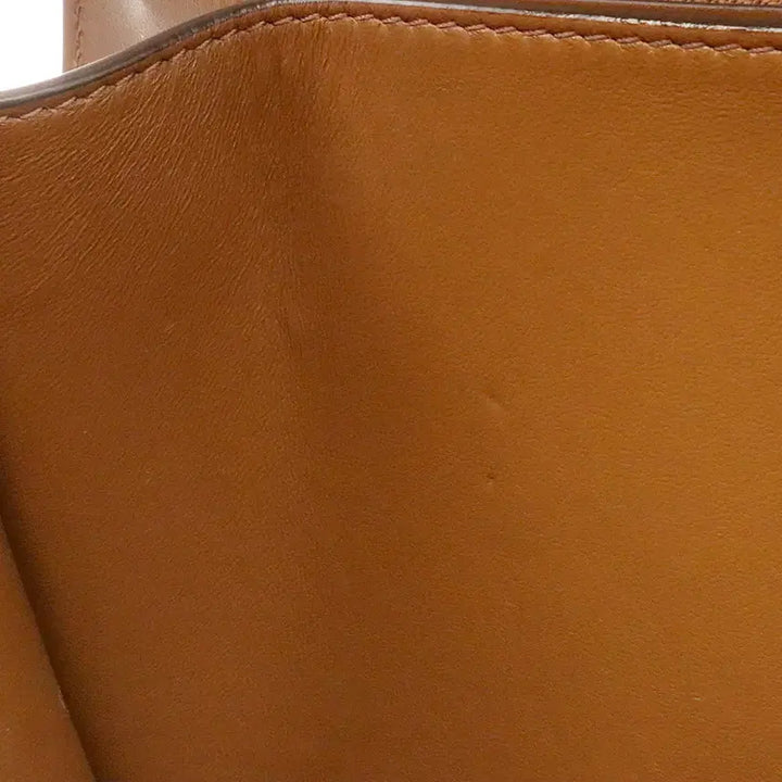 [BUNJANG] Celine Classic Box Medium Shoulder Bag / 셀린느 카멜 카프스킨 클래식 박스 미듐 숄더백 189173DLS.04FG