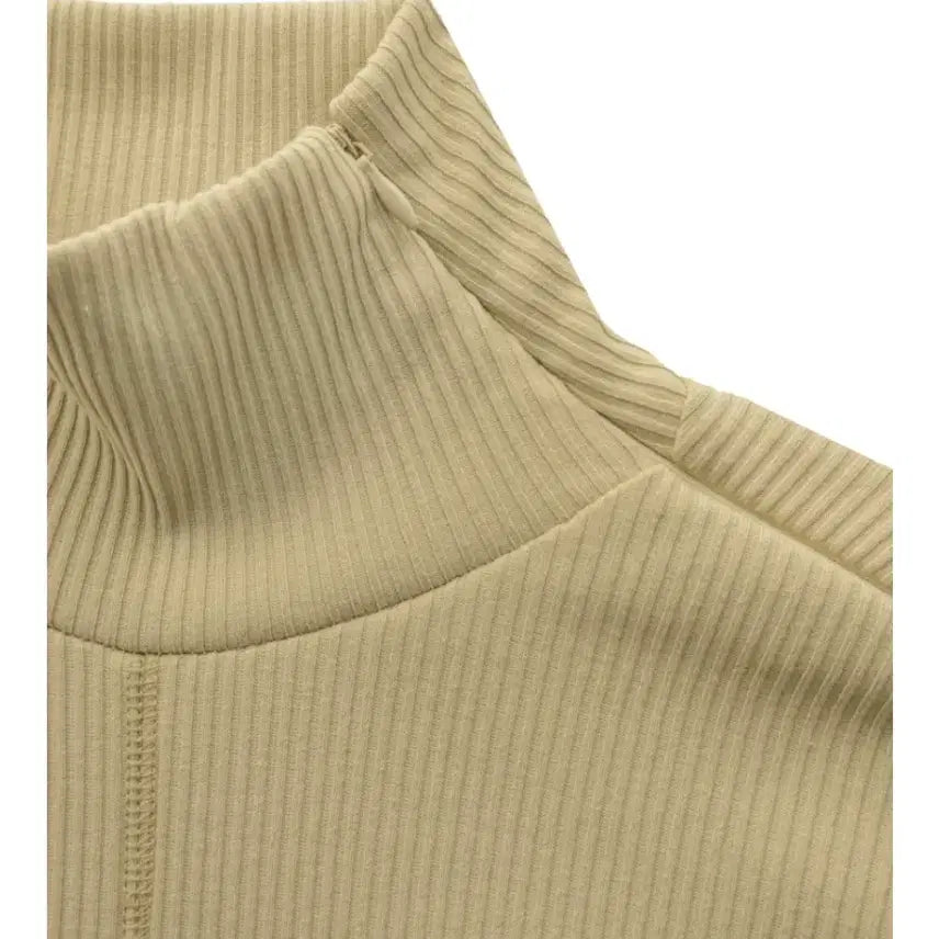 [BUNJANG] Eonts Turtle Neck Top (Mustard) / Eonts 에옹쓰 집 터틀넥 탑 (머스타드)