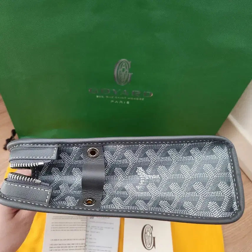 [SOLD OUT] (새상품) 고야드 쥬방스 GM 클러치백 그레이