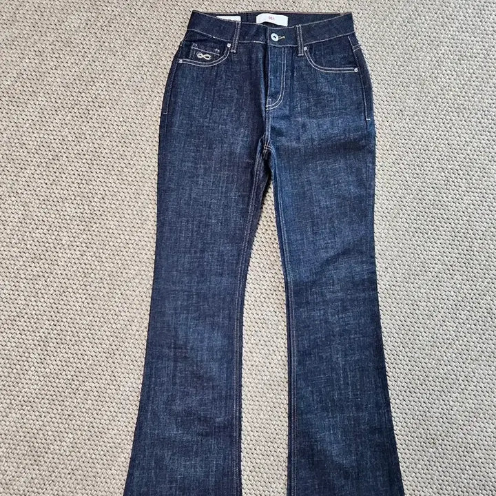 [BUNJANG] PLAC Bootcut Denim Jeans / PLAC 부츠컷 진청 데님 바지 25사이즈