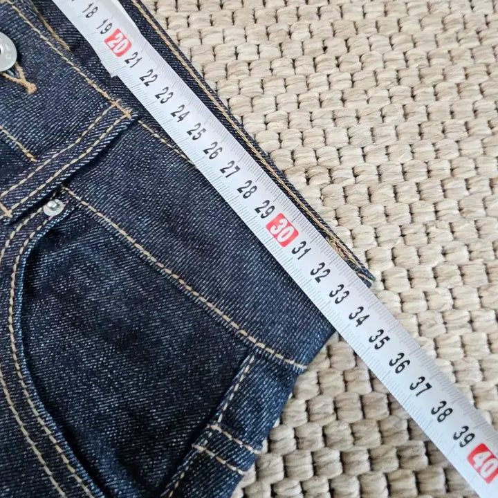 [BUNJANG] PLAC Bootcut Denim Jeans / PLAC 부츠컷 진청 데님 바지 25사이즈