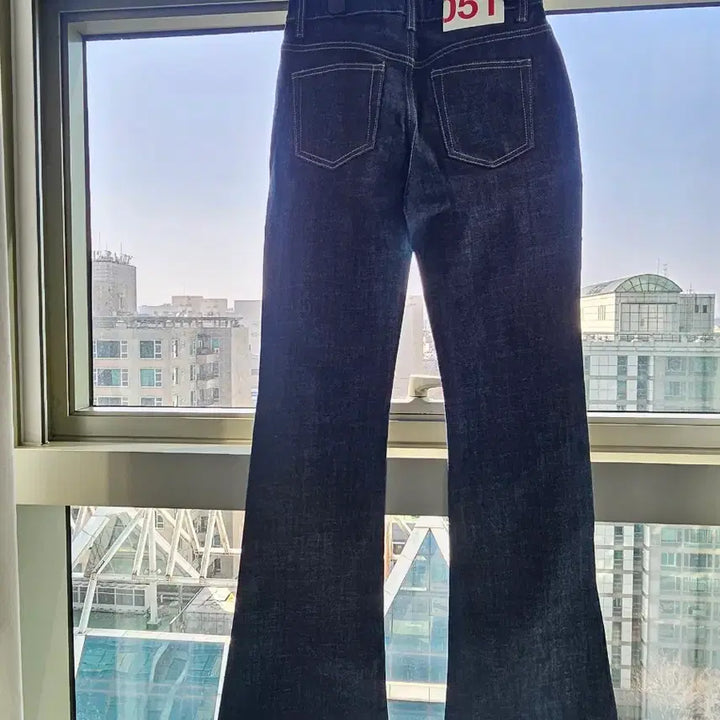 [BUNJANG] PLAC Bootcut Denim Jeans / PLAC 부츠컷 진청 데님 바지 25사이즈