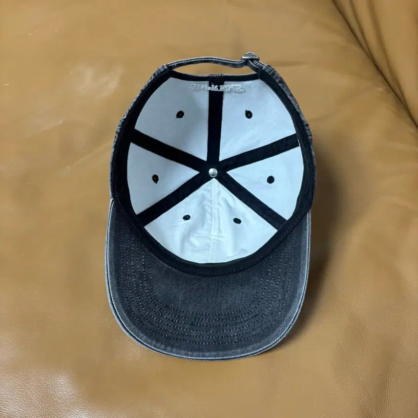 [BUNJANG] Supreme 6 Panel Cap Black / 슈프림 S로고 6패널 볼캡 모자 22fw 피그먼트 블랙