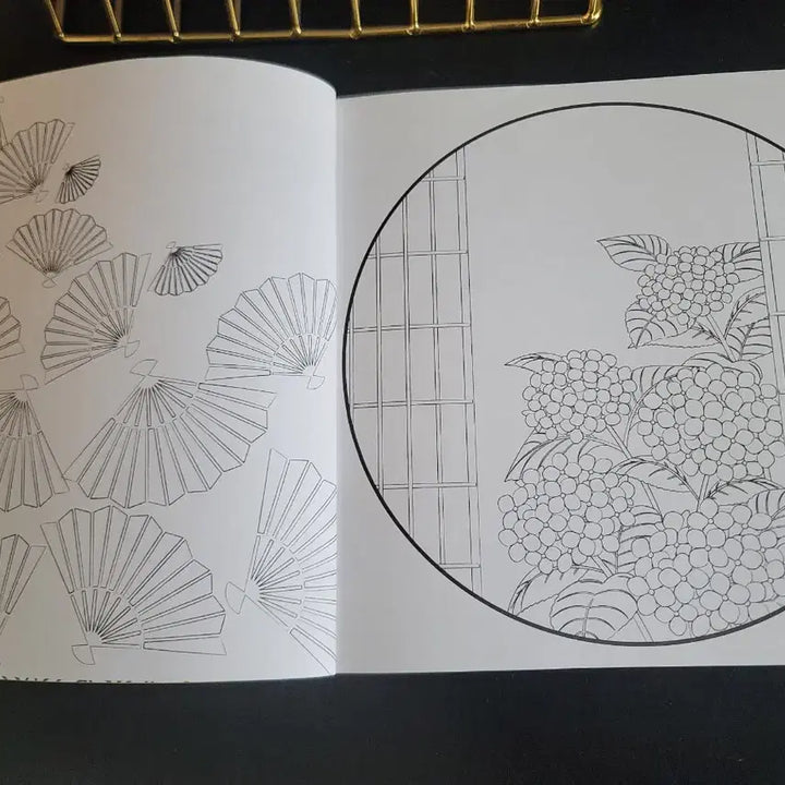 [BUNJANG] Coloring Anti-Stress Book / 꿈꾸는 컬러링 여행 색칠 Anti-Stress Book