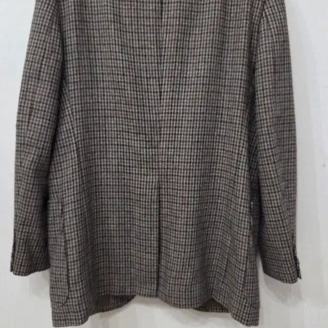 [BUNJANG] Herringbone Check Brown Jacket / 헤링본 체크 브라운 자켓
