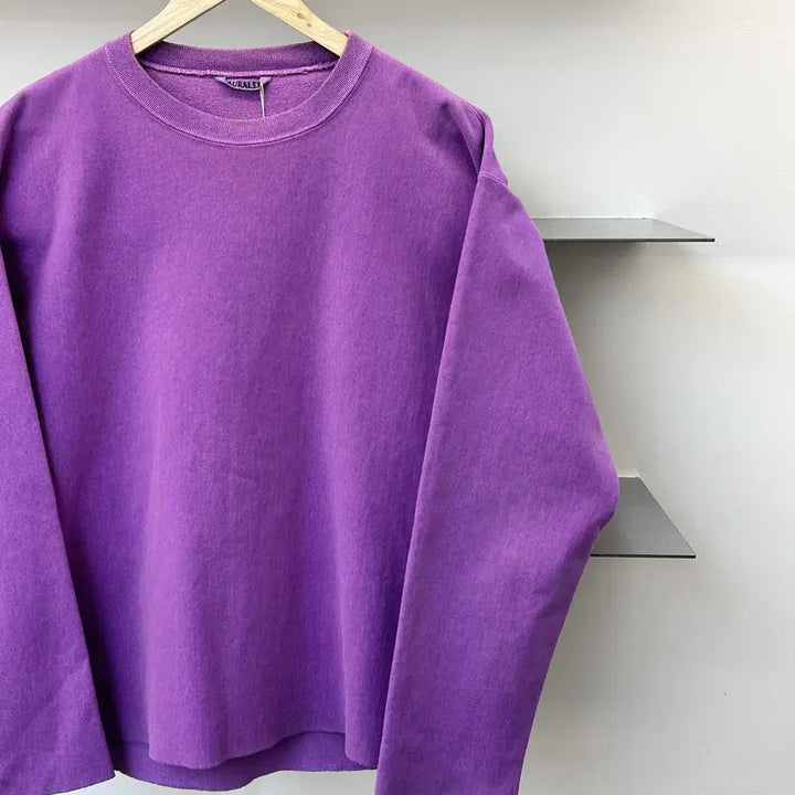 [BUNJANG] Oratory 17F/W Super Mille Cutoff Sweatshirt / 오라리 17F/W 슈퍼 밀레 컷오프 스웻셔츠