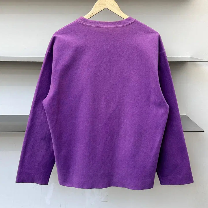 [BUNJANG] Oratory 17F/W Super Mille Cutoff Sweatshirt / 오라리 17F/W 슈퍼 밀레 컷오프 스웻셔츠