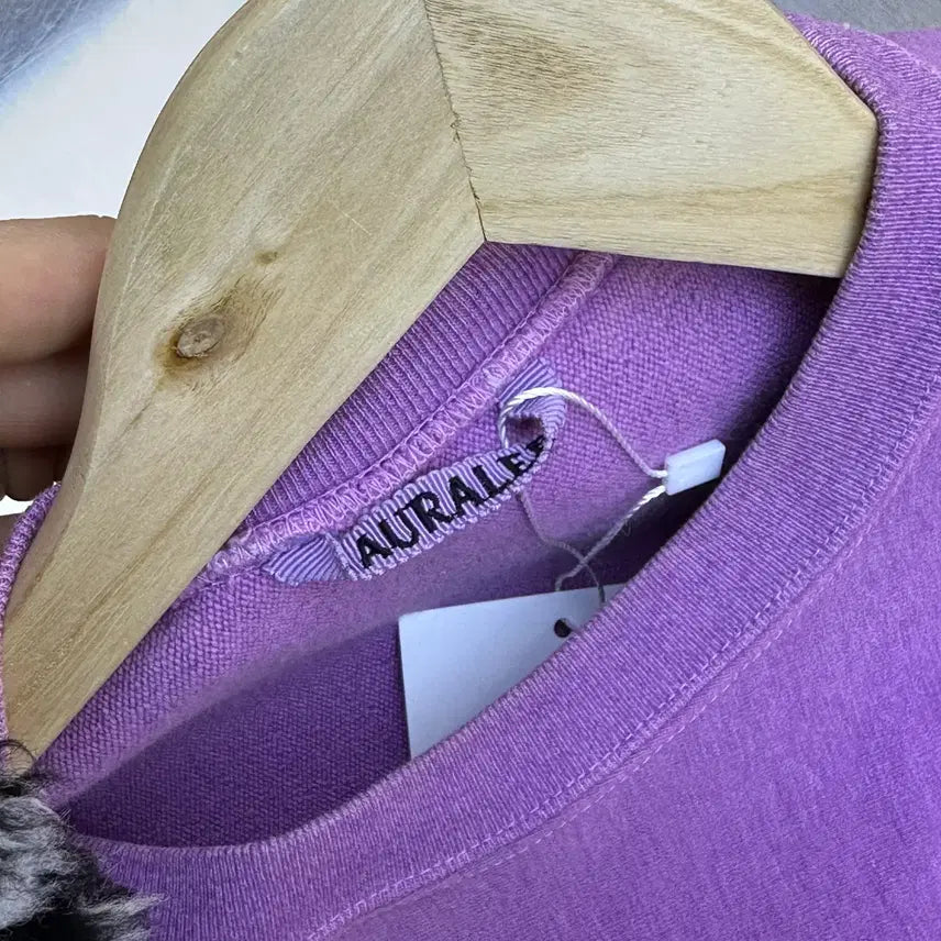 [BUNJANG] Oratory 17F/W Super Mille Cutoff Sweatshirt / 오라리 17F/W 슈퍼 밀레 컷오프 스웻셔츠