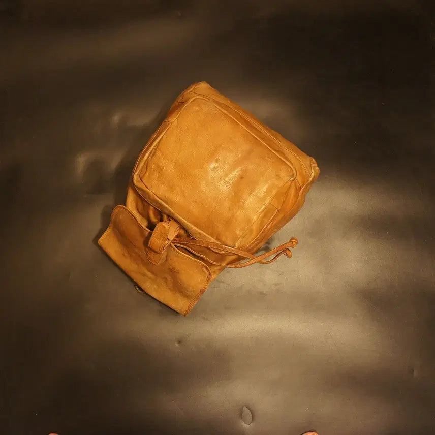 [BUNJANG] Leather Backpack / 499백팩 가죽 배낭 가죽백 가죽가방 빈티지가방 여자가방 여자백