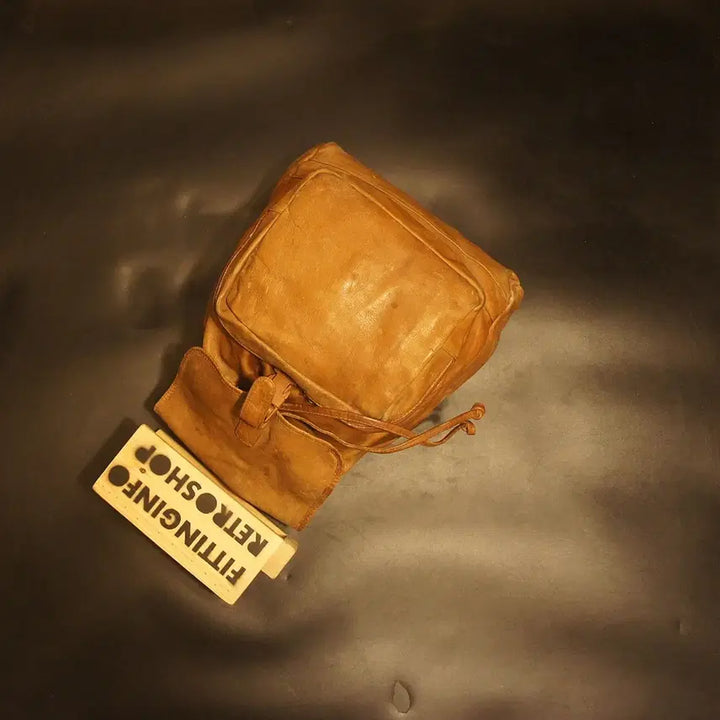 [BUNJANG] Leather Backpack / 499백팩 가죽 배낭 가죽백 가죽가방 빈티지가방 여자가방 여자백