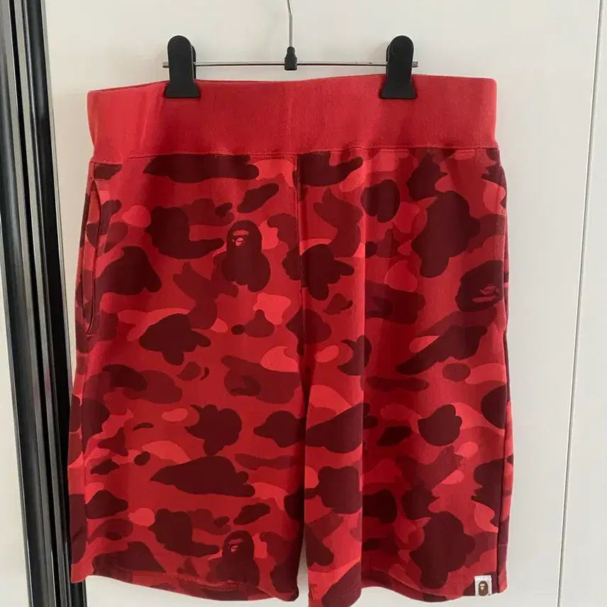 [BUNJANG] BAPE Red Camo Pants / 베이프 레드카모 팬츠