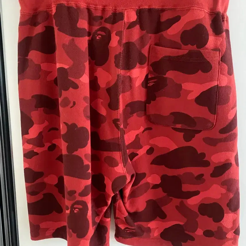 [BUNJANG] BAPE Red Camo Pants / 베이프 레드카모 팬츠