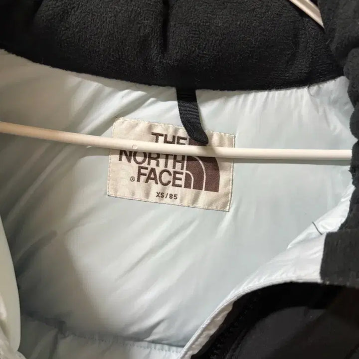 [BUNJANG] No Face Padded Jacket / 노스페이스 패딩 블랙/라이트블루